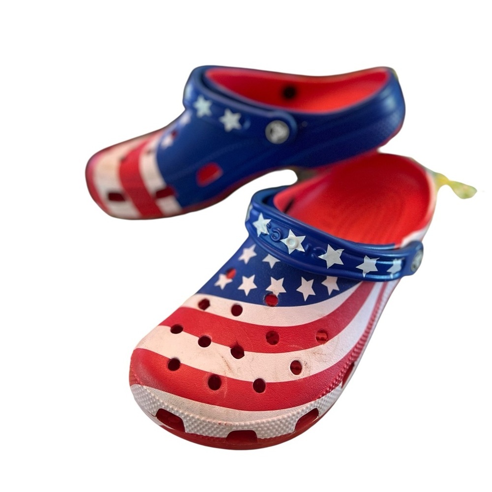 CROCS Unisex-Adult Classic United States Military Clogs size 6 men / 8 women - Picture 4 of 11